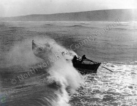 Lifeboat at Sea, Scarborough